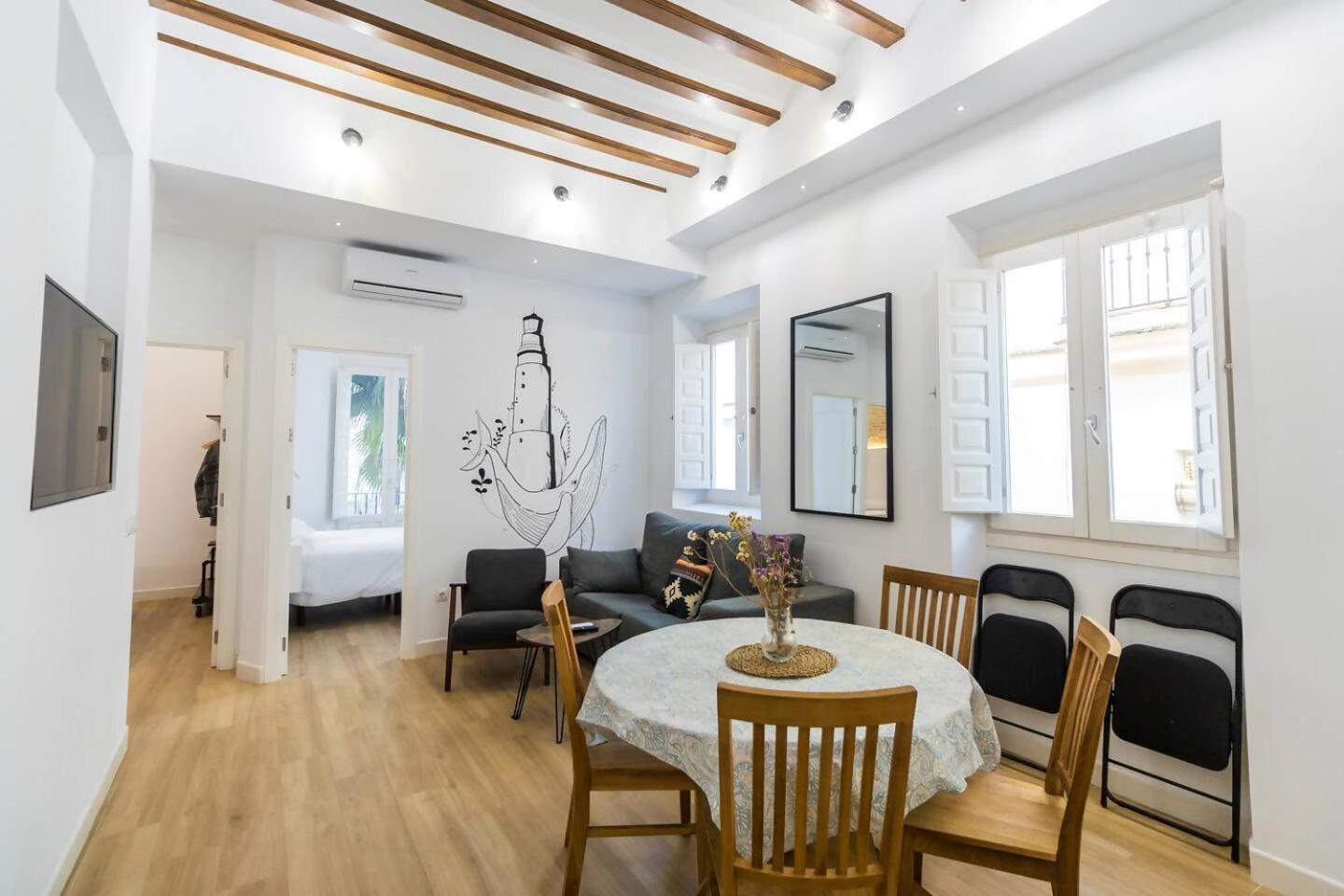 Apartamentos La Cruz Verde Cadiz Bilik gambar